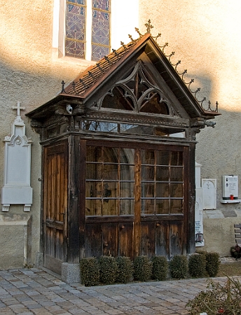 Chiesa Parcines porta